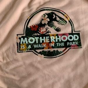 Motherhood crew neck